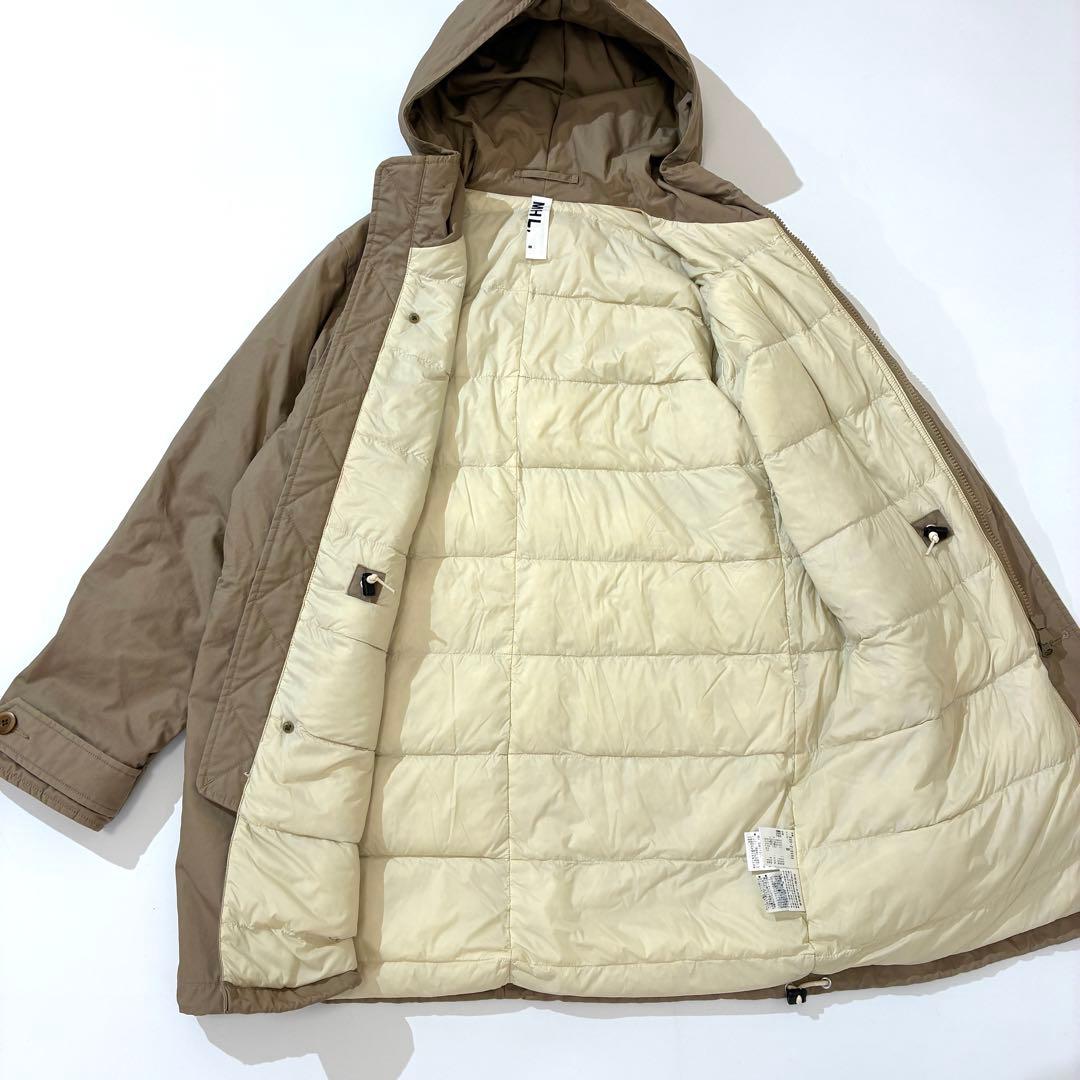 マーガレットハウエル モッズコート ダウンジャケット ダブルジップ 男女兼用