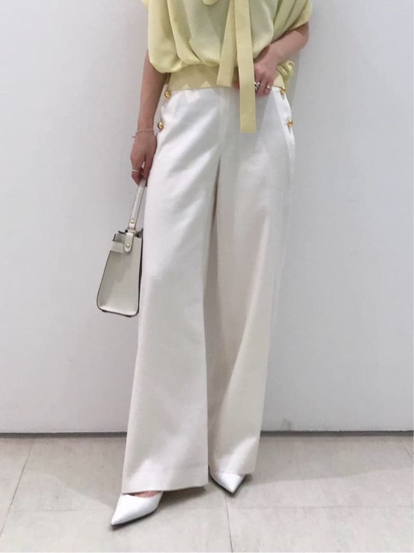 アルアバイル　ルルウィルビー デニムライクマリンパンツ