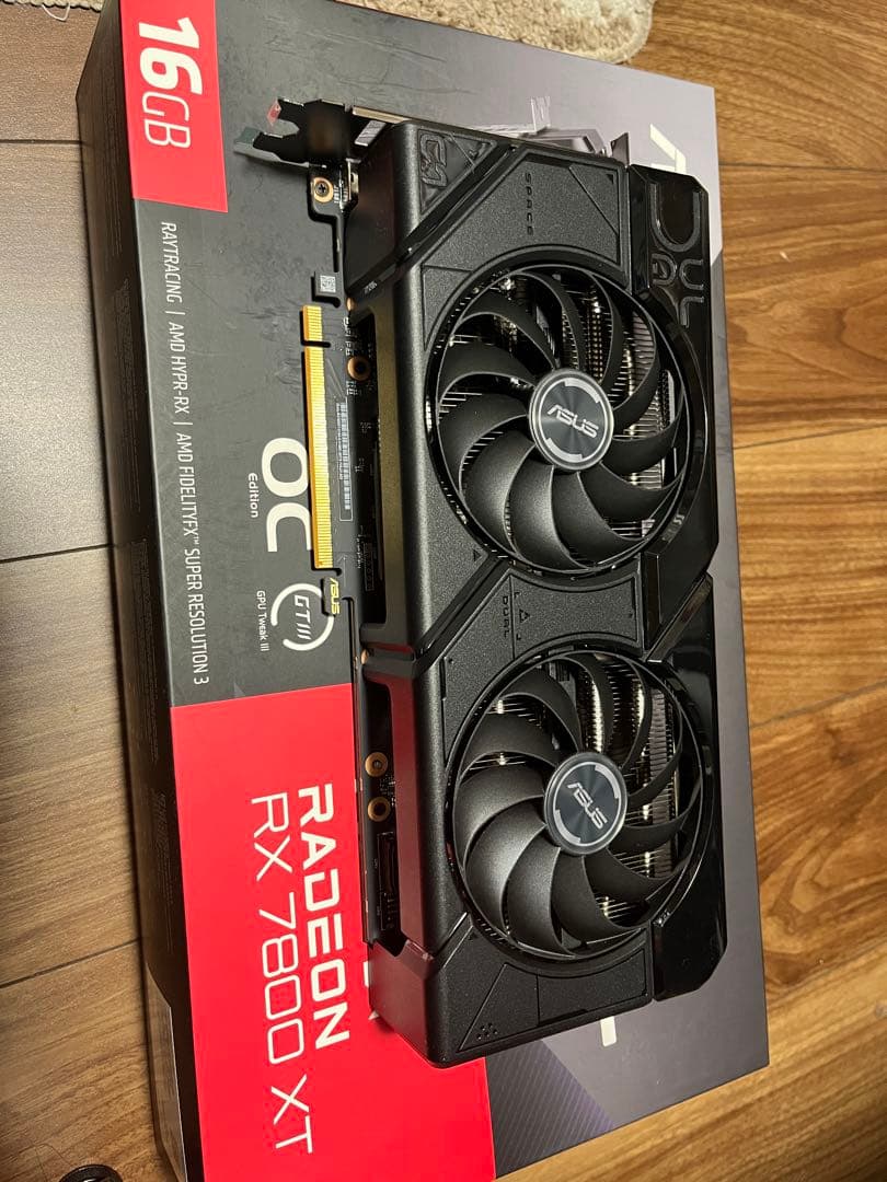 グラフィックボード・グラボ・ビデオカード ASUS Radeon RX 7800 XT OC 16GB