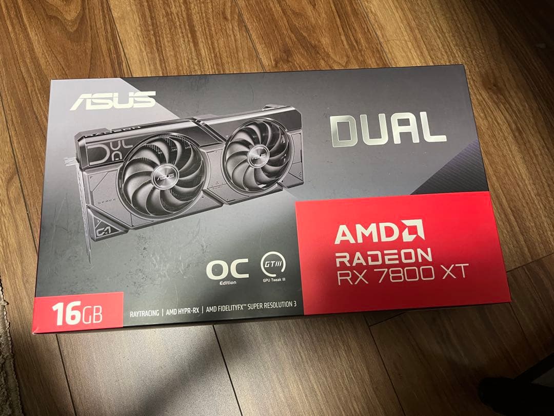 グラフィックボード・グラボ・ビデオカード ASUS Radeon RX 7800 XT OC 16GB