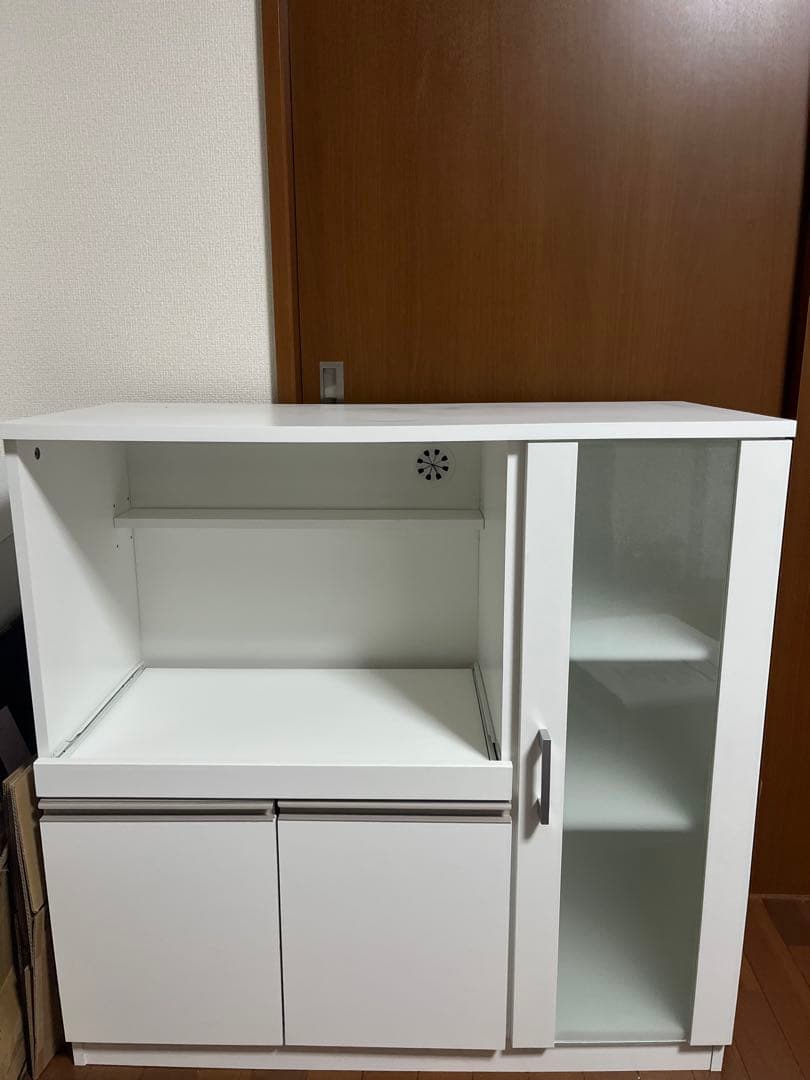 ニトリ　ミドルレンジボード　キッチン棚　食器棚