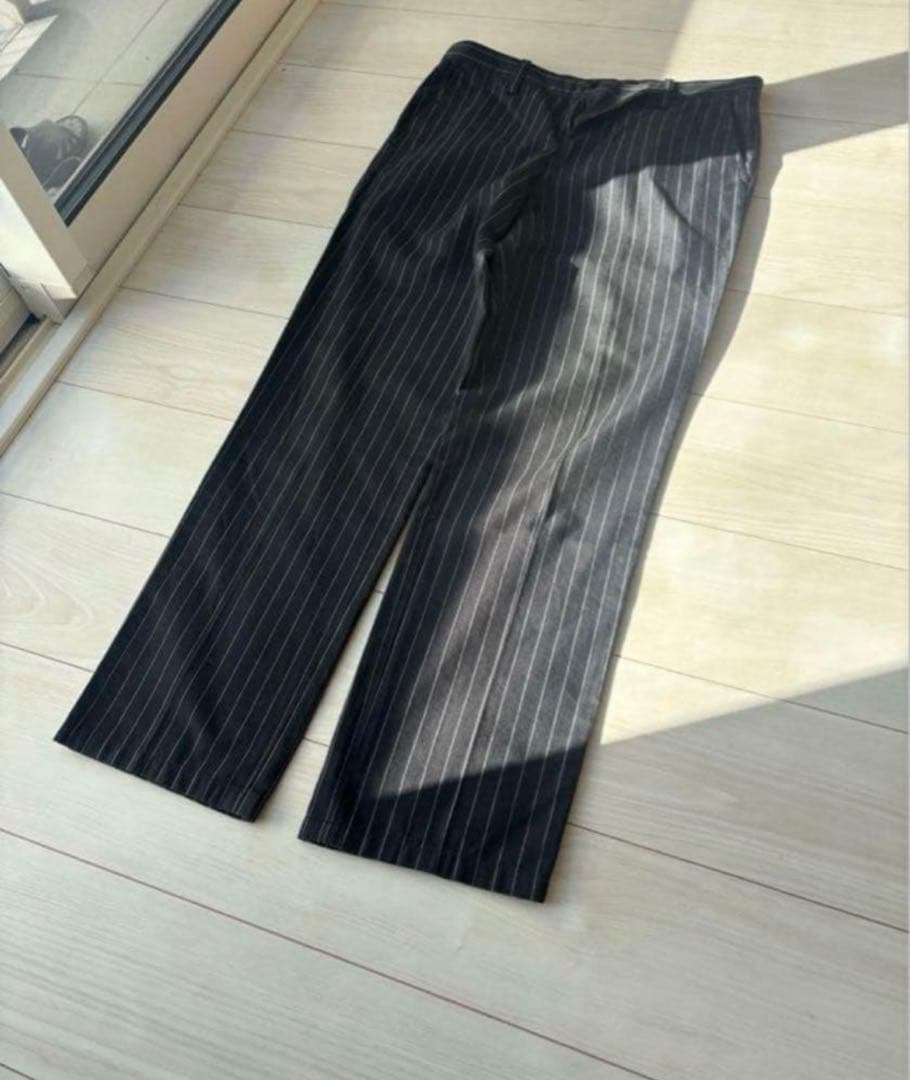 ISSEY MIYAKE ストライプスラックス