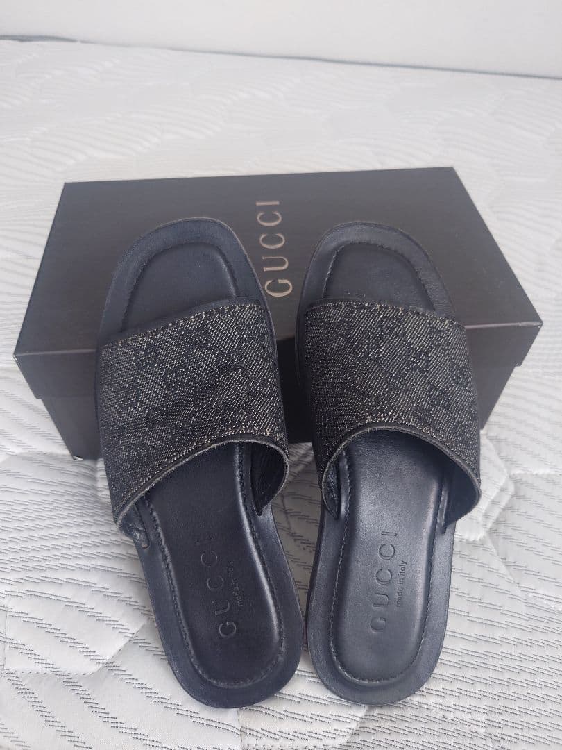 【美品】 GUCCI メンズ サンダル 26.5センチ