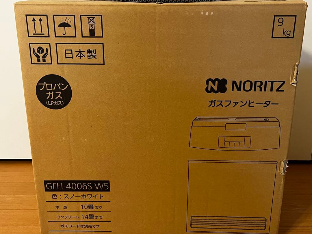 NORITZ ガスファンヒーター GFH-40065-WS