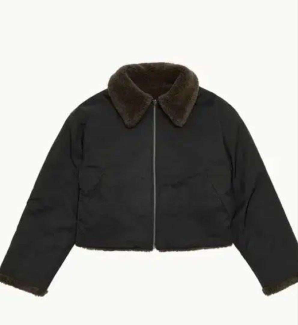 amomento リバーシブル　ジャケット　ブルゾン