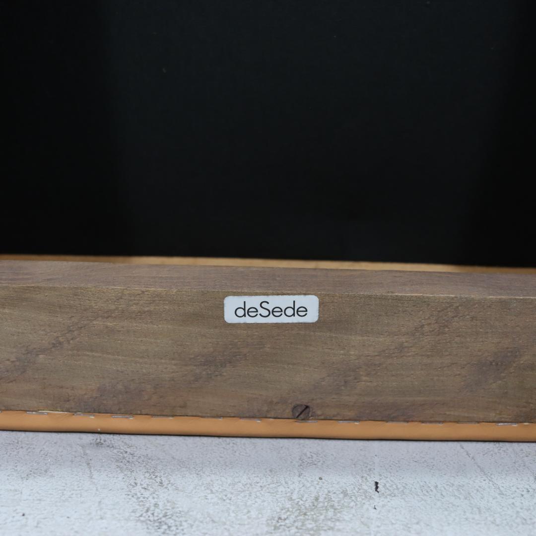 desede デセデ オットマン 総革 キャメル ソファ