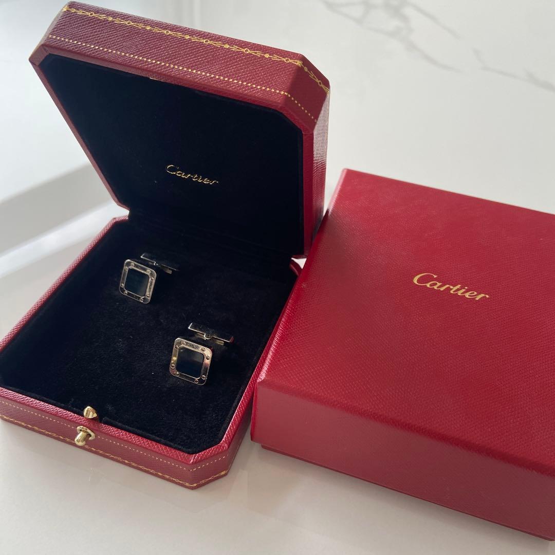 Cartier シルバー カフリンクス