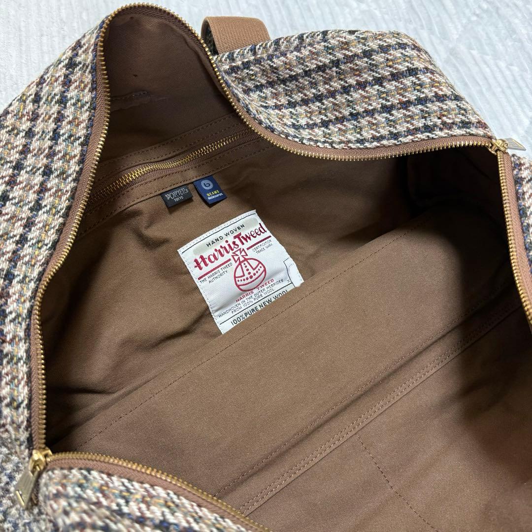 PORTER×BEAMS×Harris Tweed ボストンバッグ