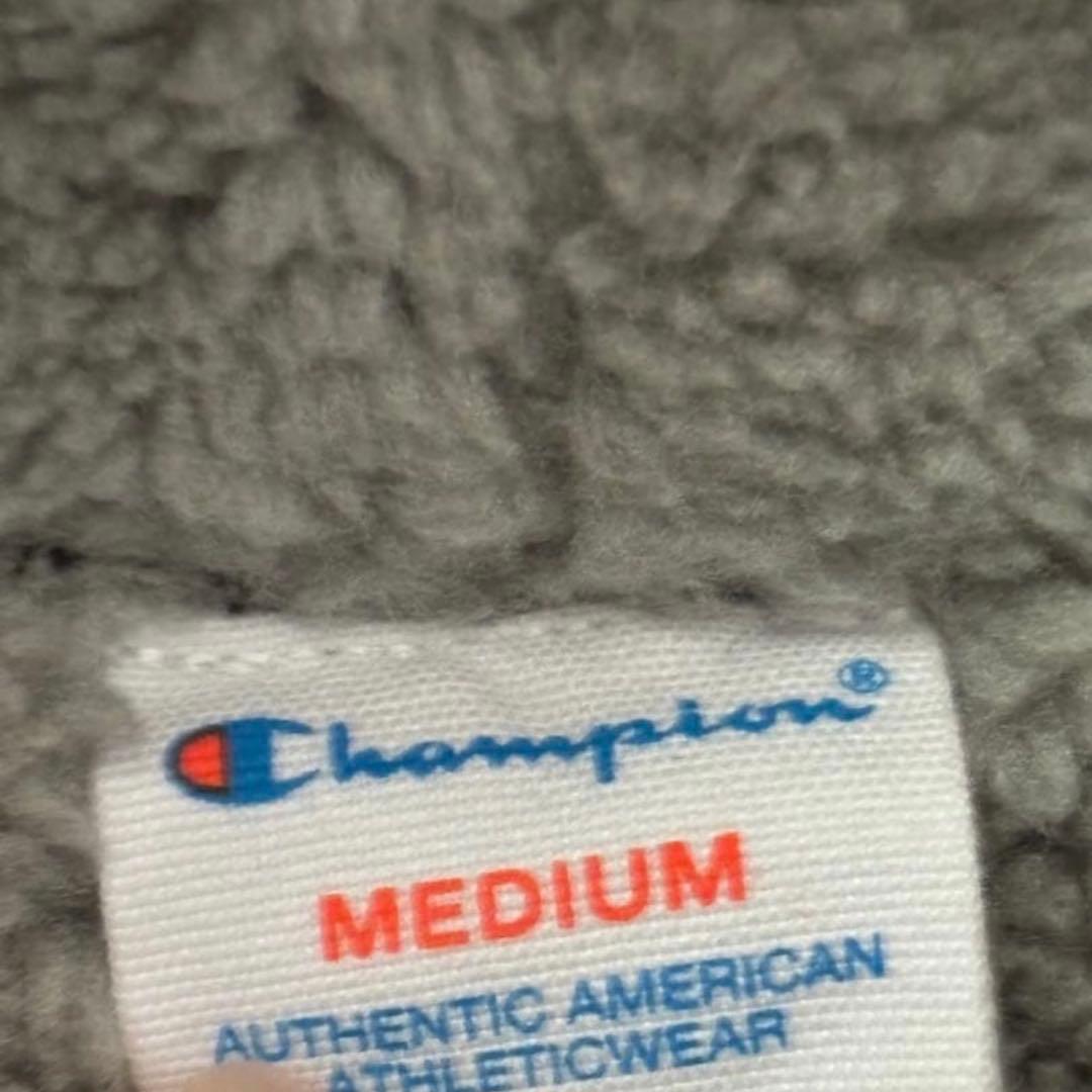 あけみ　Champion フリース裏地 フルジップパーカー 黒