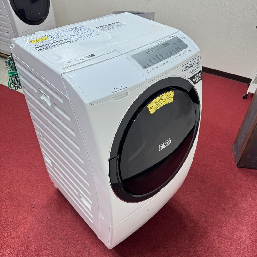 東京23区送料無料　美品日立ドラム洗濯乾燥機型10/6㎏ 2020年製　洗浄済み