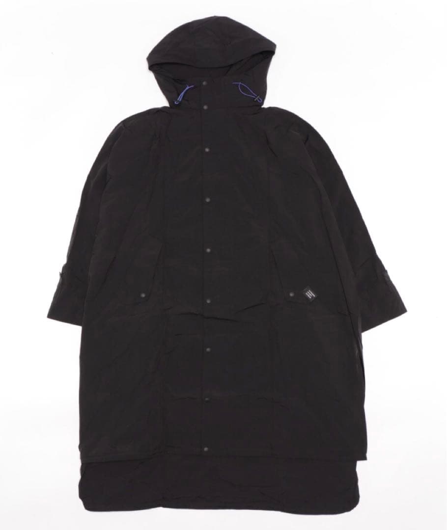 UN3D.コンパクトナイロン　フーディーコート