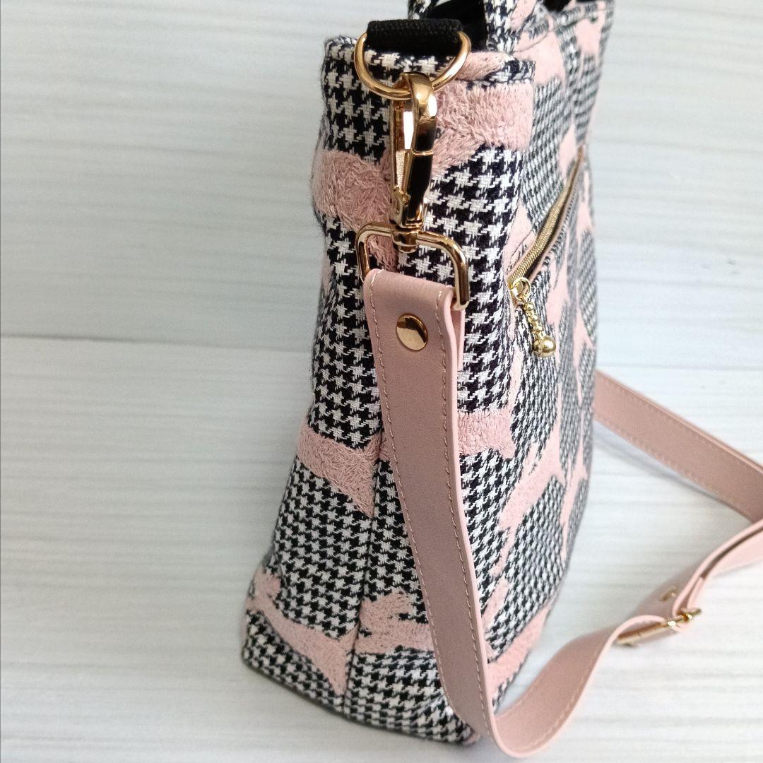 ミナペルホネン　2wayトートバッグ　ランランラン　 ダークネイビー