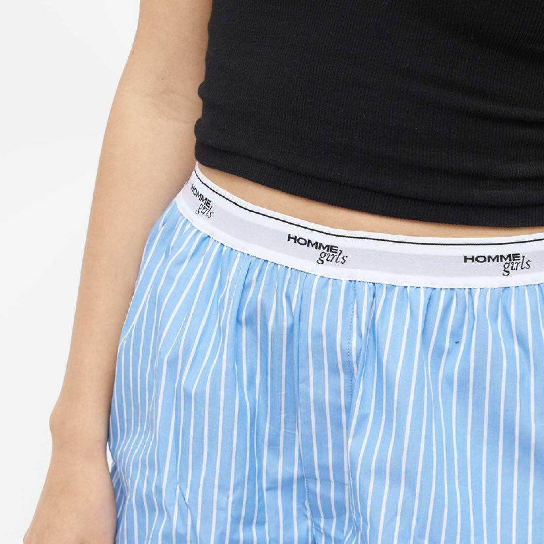 HOMME girls ストライプ　ショーツ