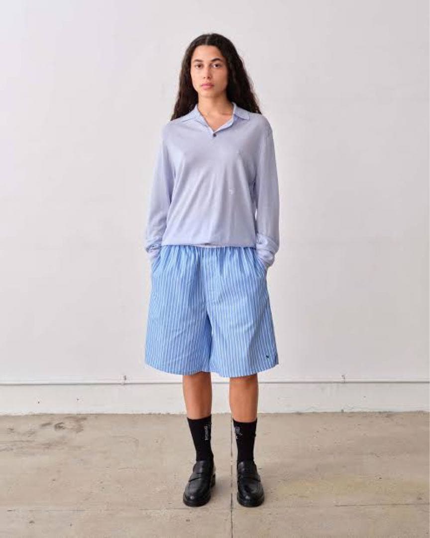 HOMME girls ストライプ　ショーツ