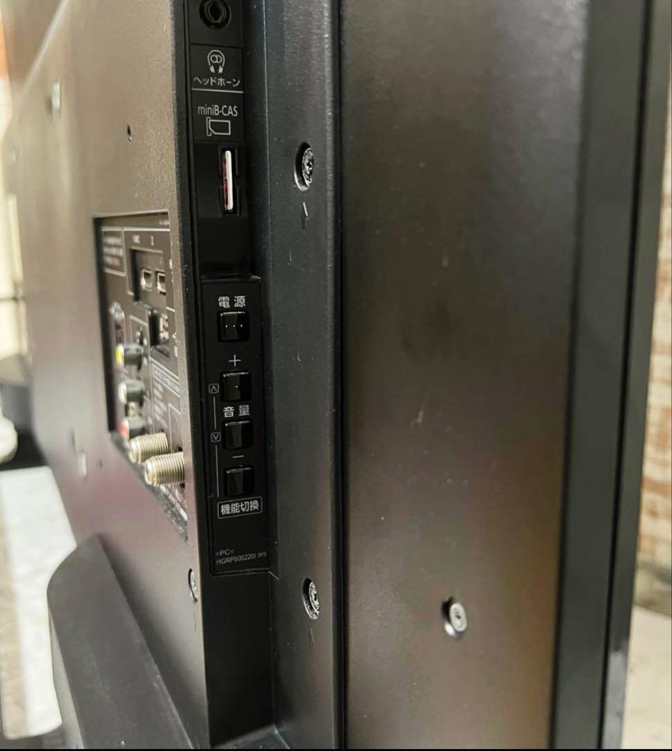 全国送料込 東芝50型液晶テレビ外付けHDD録画対応　HDMI×2端子