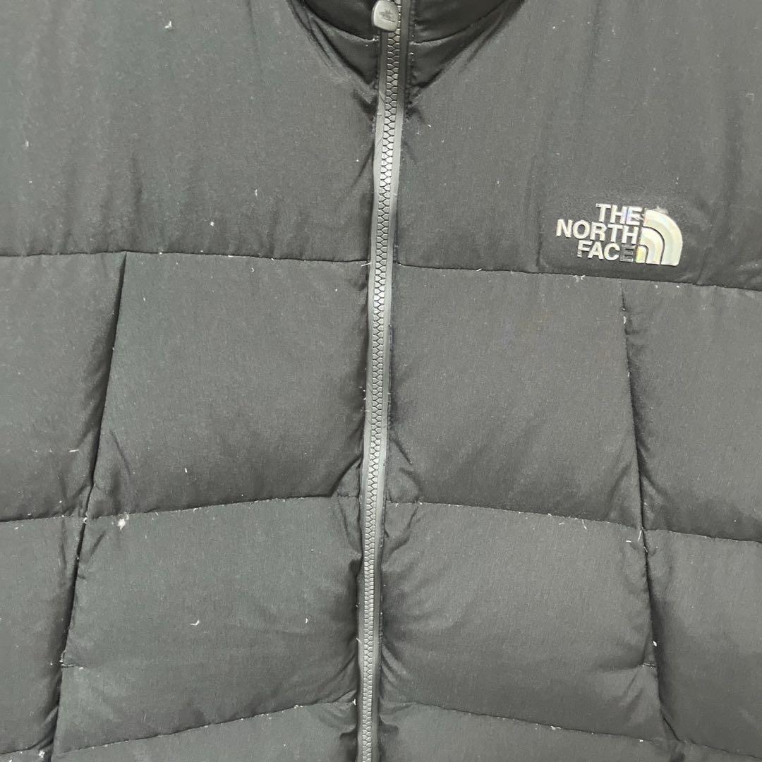 ノースフェイス　ダウンベスト　ブラック　メンズ2XL