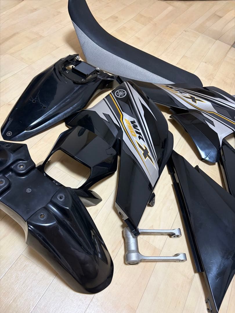 G*縄様 WR250X 純正外装一式 2014年式 フロントフェンダーカットあり