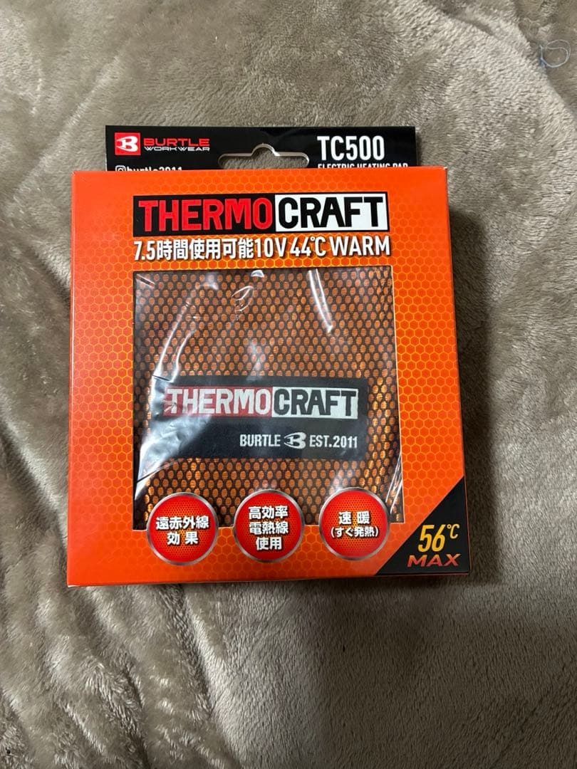 (美品)バートル19Vバッテリー+サーモクラフト　電熱パッドTC500