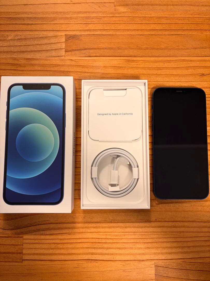iPhone12 ブルー 128GB（SIMロック解除済み）