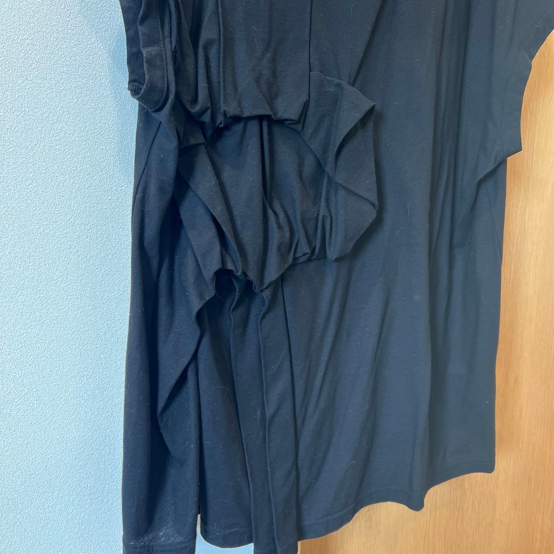 未着用　ヨウジヤマモト　ルーズフィット ブラック Tシャツ 半袖