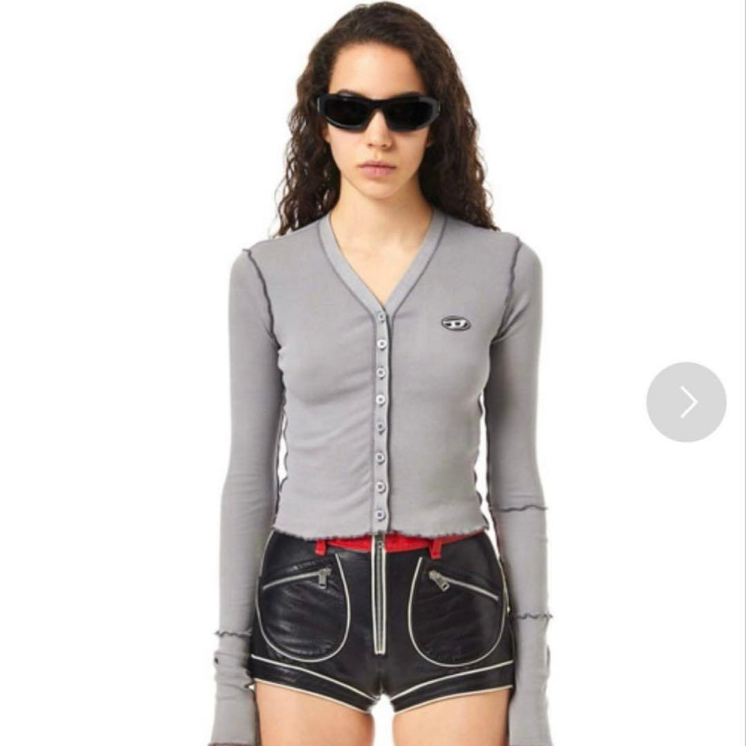 ディーゼル　DIESEL トップス　レディース　グレー