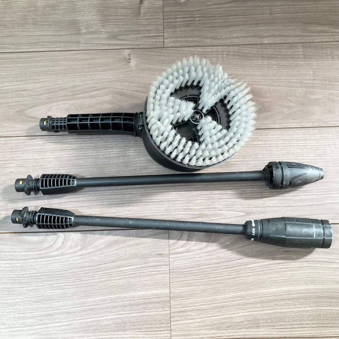 美品 高圧洗浄機 K2 サイレント 自吸水道兼用セット　ボックス付き