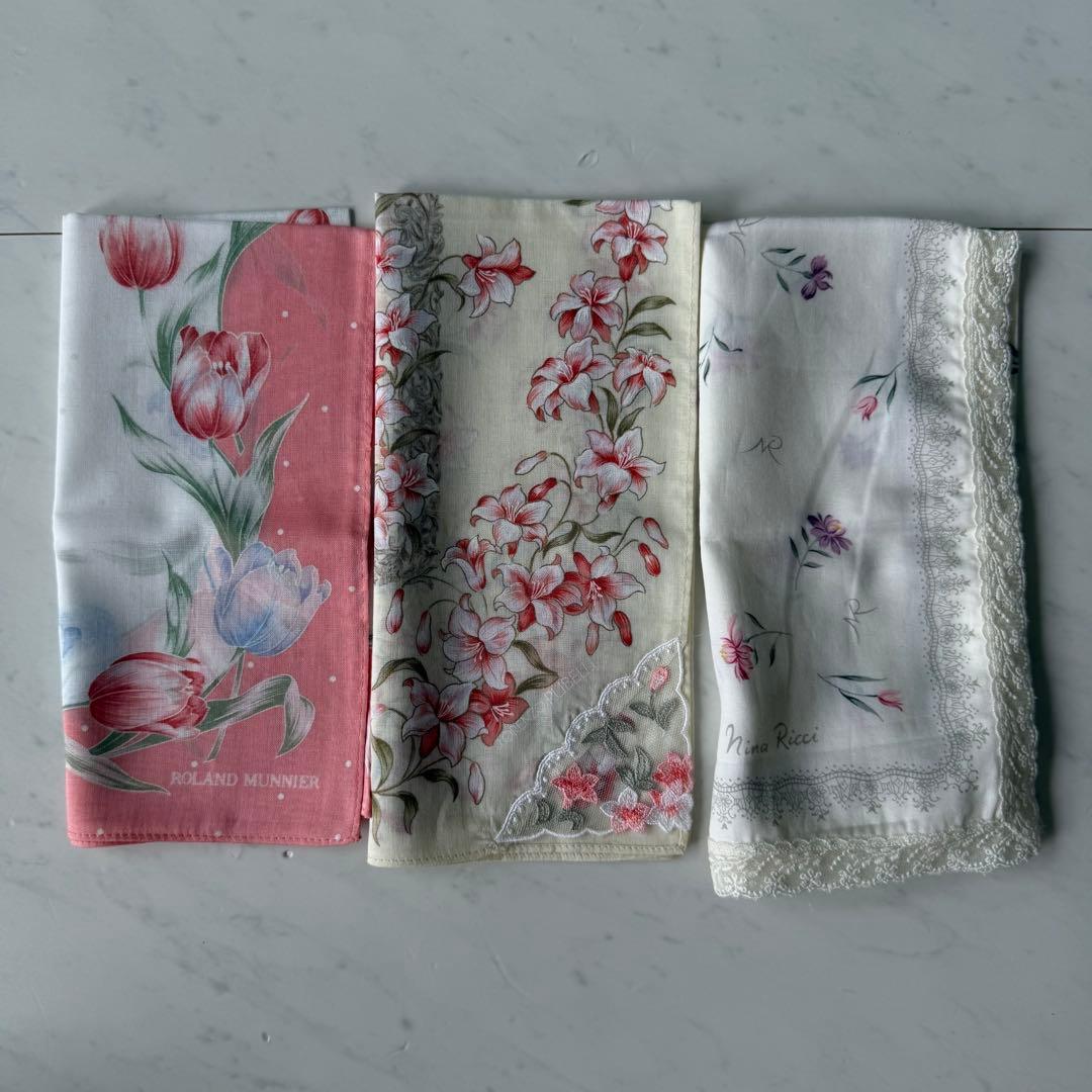 未使用　ブランドハンカチ33枚セット