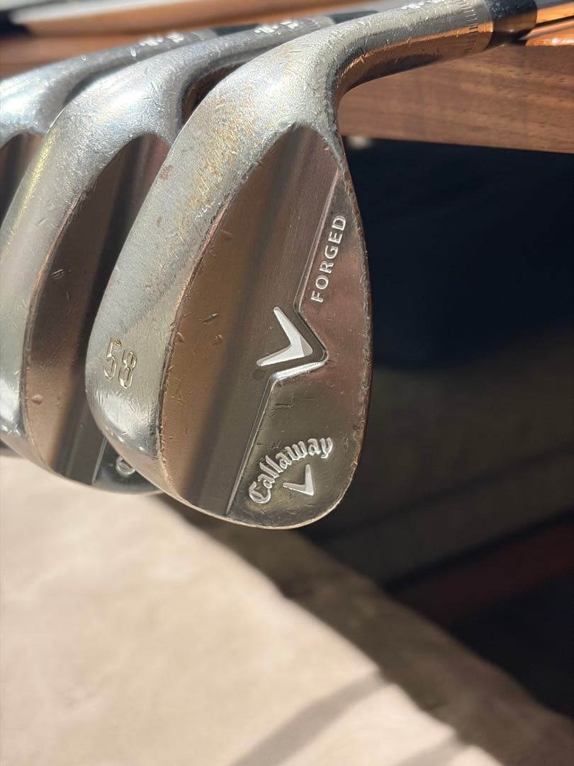 Callaway Forgedウェッジ 50/54/58度セット