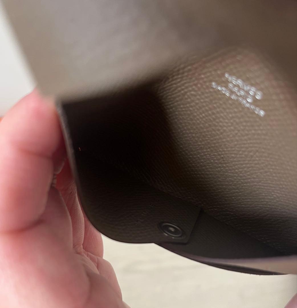 HERMES カルヴィ カードケース 名刺入れ エトゥープ エトープ