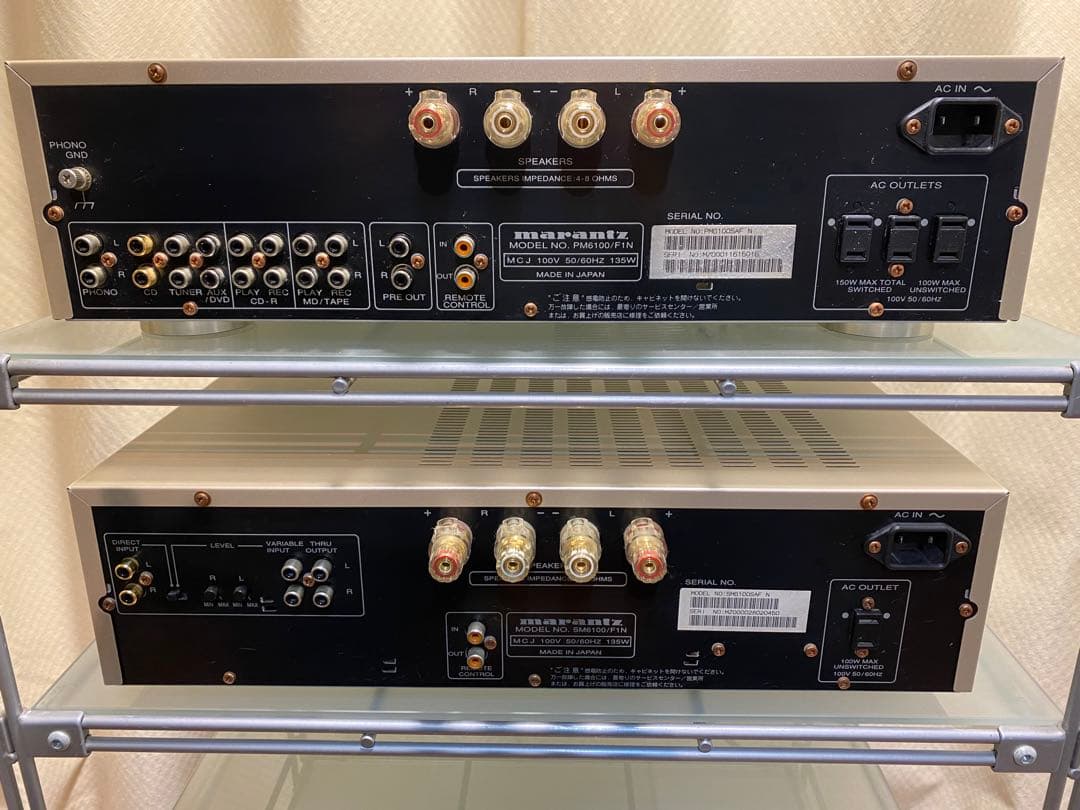 【中古】マランツ　PM6100SA SM6100SA アンプセット