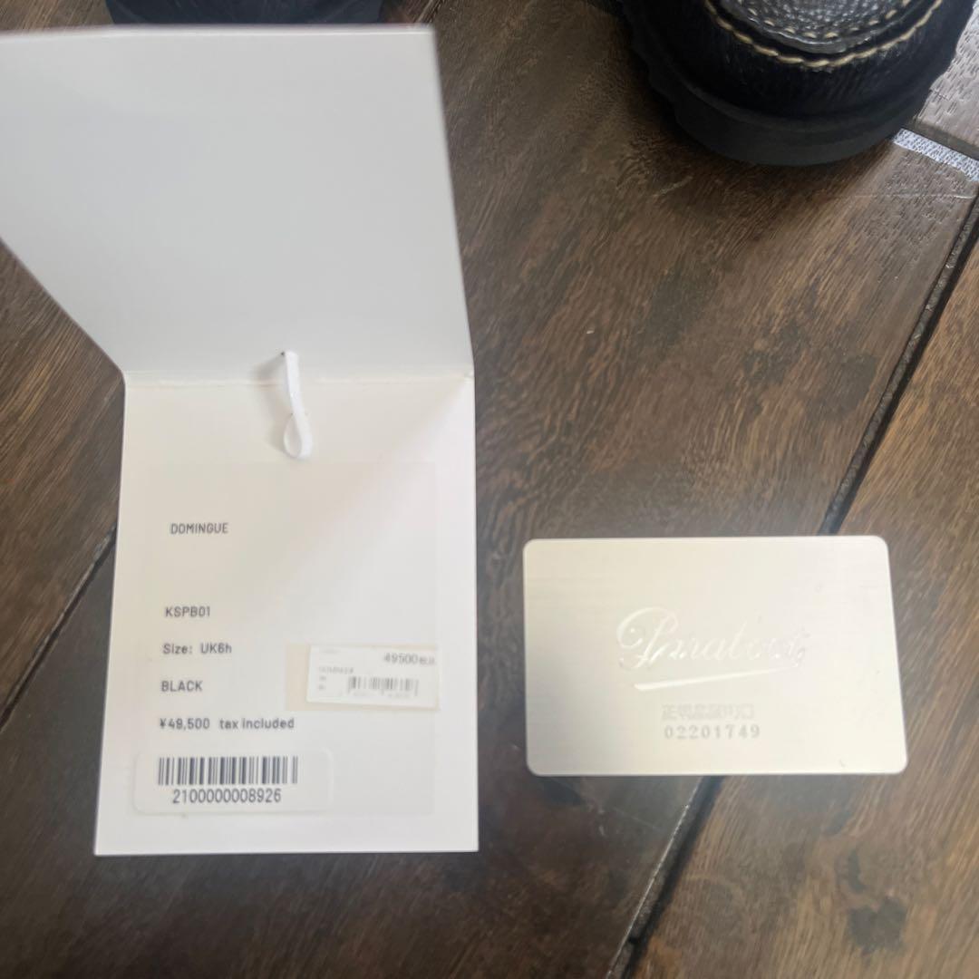 靴 Paraboot kaptain sunshine DOMINGUE