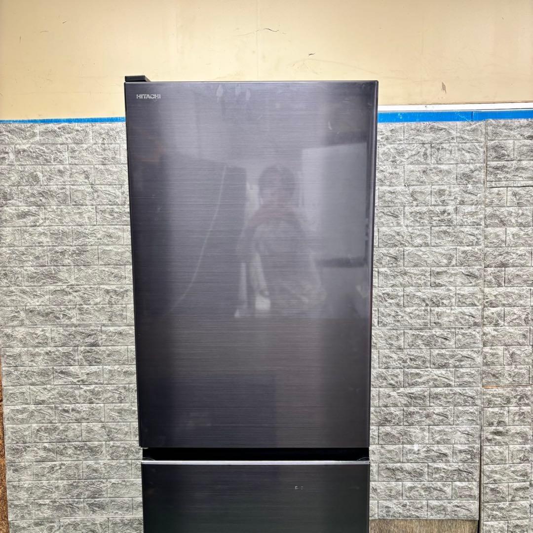 457 冷蔵庫　大型　300L〜400L 自動製氷機付　極美品　左開き　格安