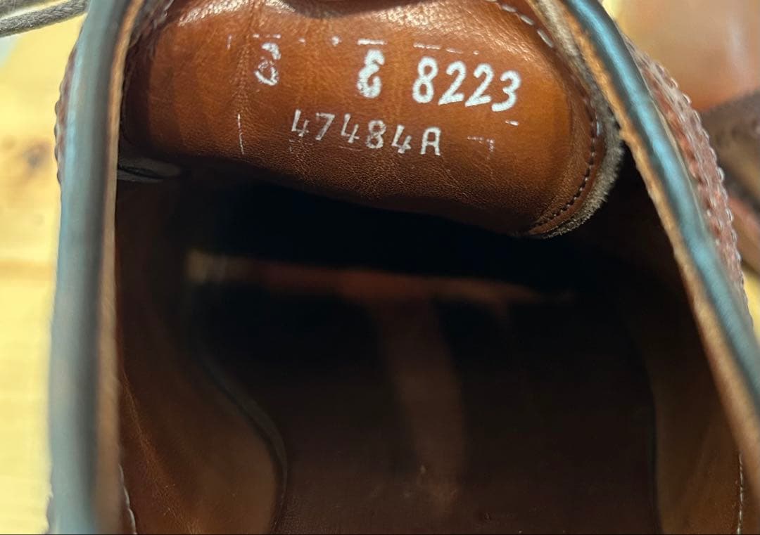 Allen Edmonds Shelton コンビ サドルシューズ US8