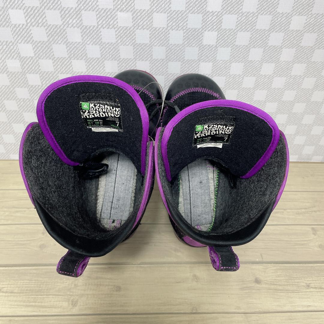 【可愛い♪】スノーボード ブーツ「K2 MINK BOA」24cm レディース