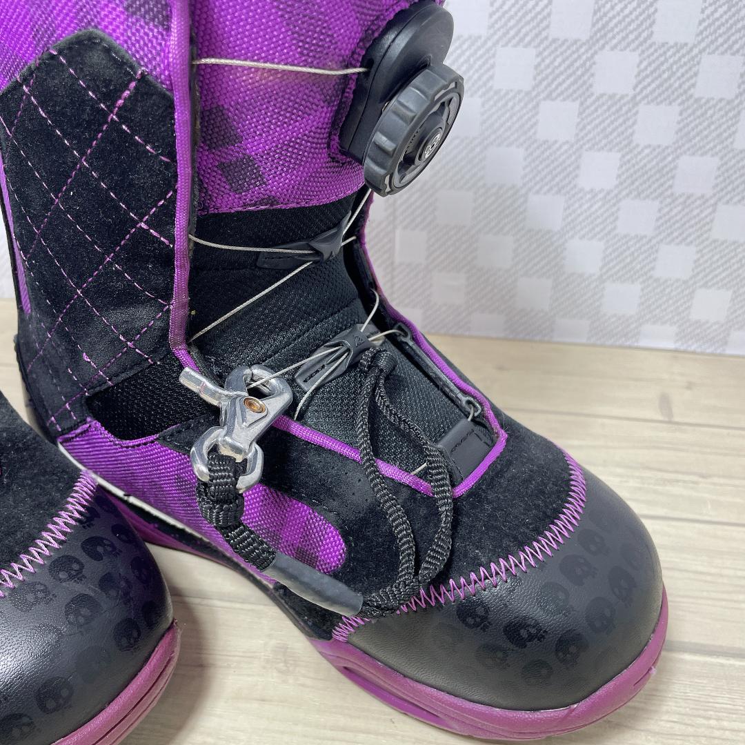 【可愛い♪】スノーボード ブーツ「K2 MINK BOA」24cm レディース