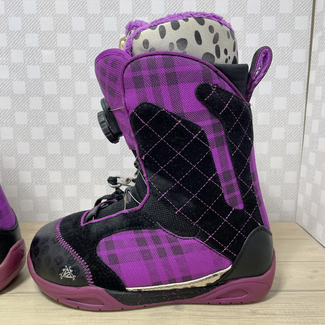 【可愛い♪】スノーボード ブーツ「K2 MINK BOA」24cm レディース