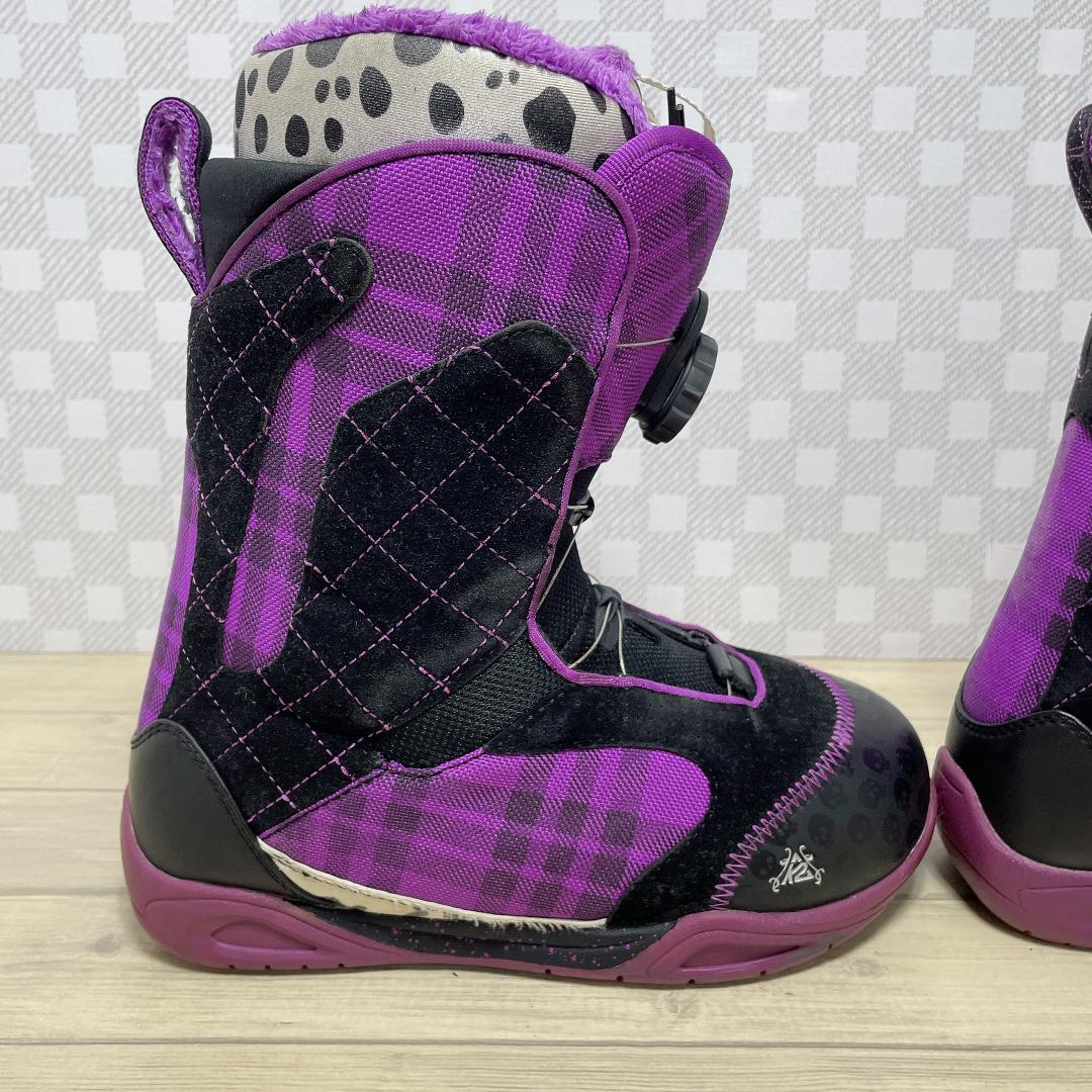 【可愛い♪】スノーボード ブーツ「K2 MINK BOA」24cm レディース
