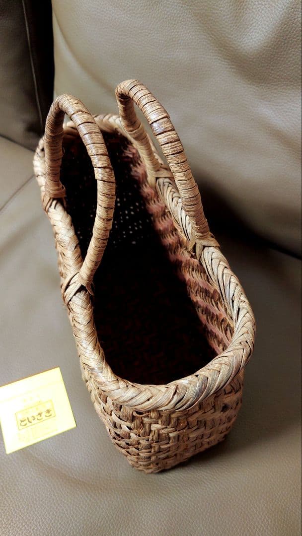 山葡萄　国産　カゴバッグ