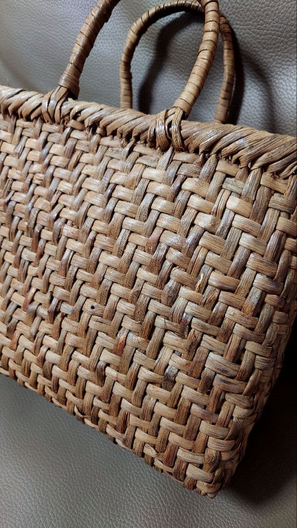 山葡萄　国産　カゴバッグ