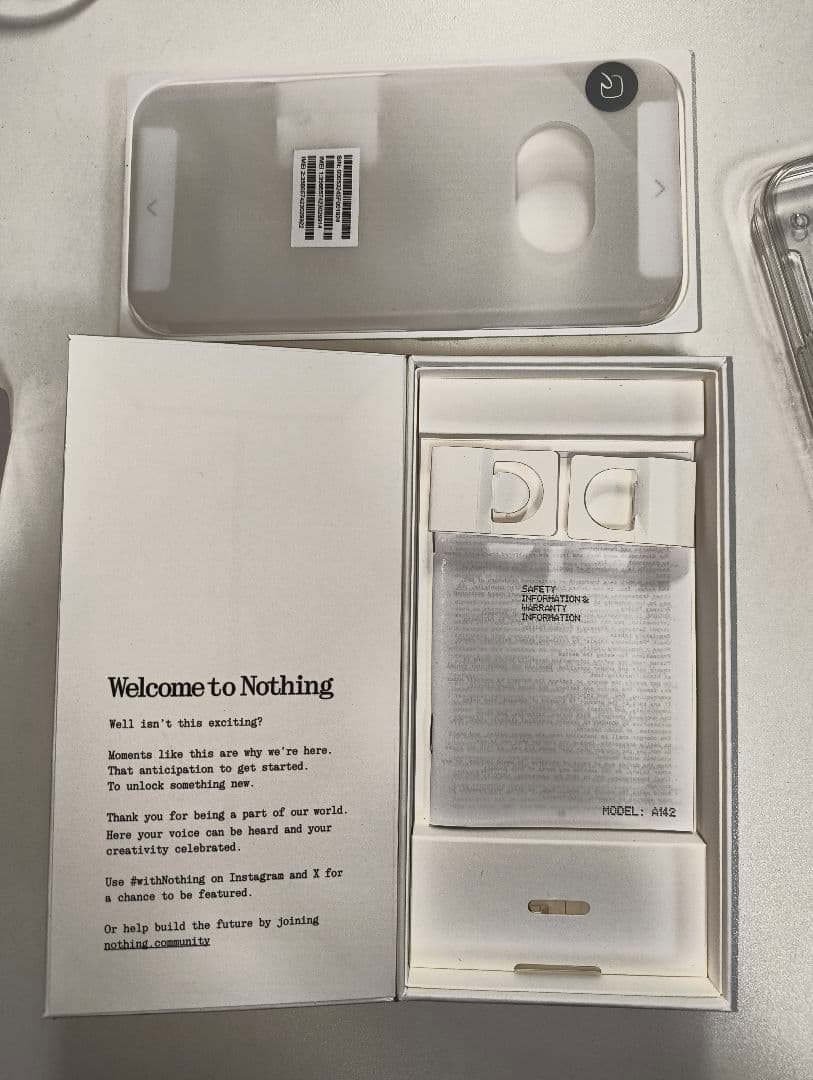 Nothing Phone (2a) 12GB+256GB ミルク