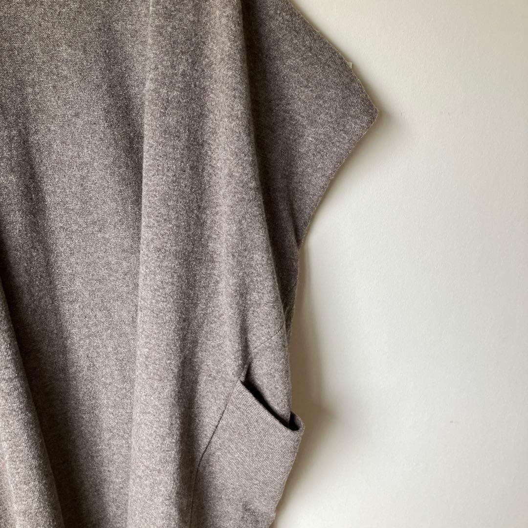 evam eva ロングウールベスト　ヨーガンレール えみおわす　リゼッタ