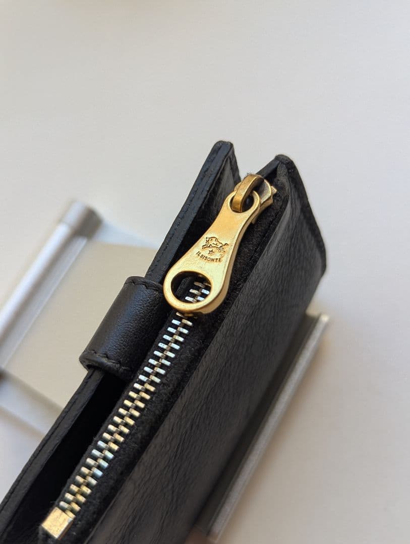 イルビゾンテ キーケース パース ブラック 男女兼用