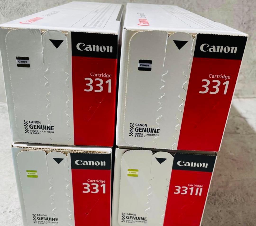 Canon Cartridge 331 インクカートリッジ4色セット