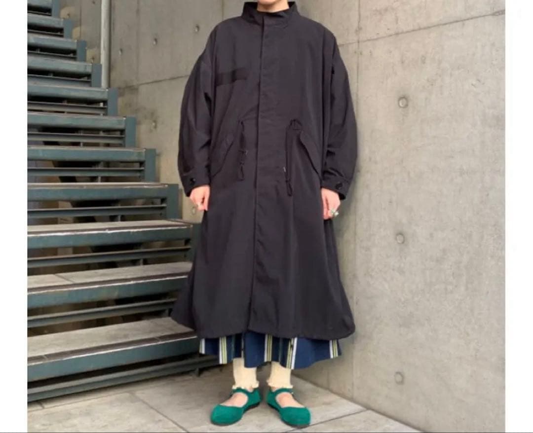 ビームスボーイ　ソロテック　モッズコート　ミリタリージャケット