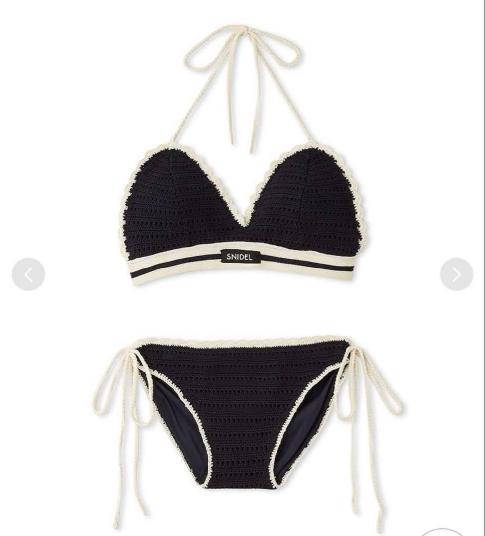 SNIDEL リュックセットクロシェビキニ　水着