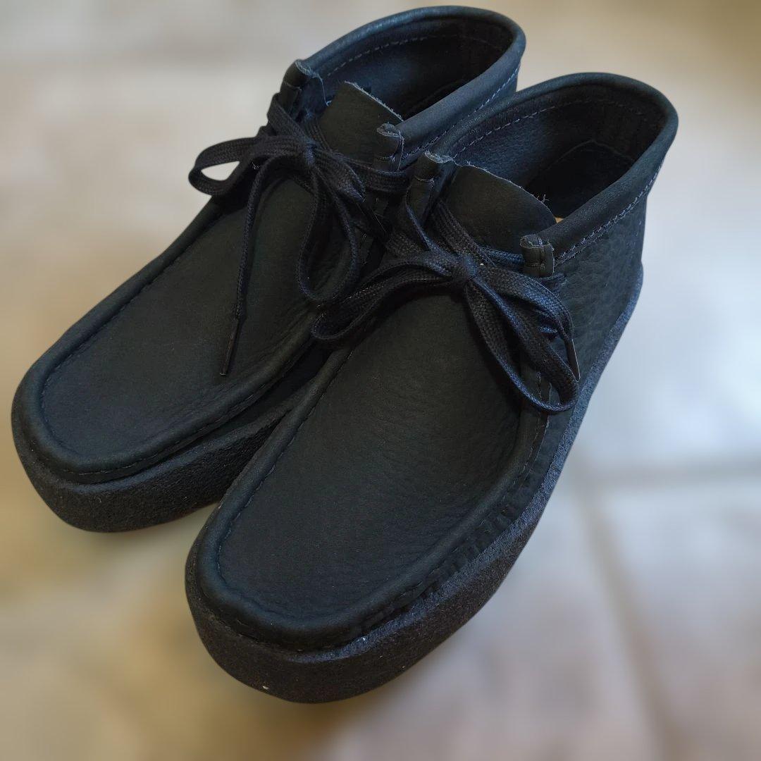 t*y様 厚底 CLARKS W WALLABEE CUP BOOT 黒