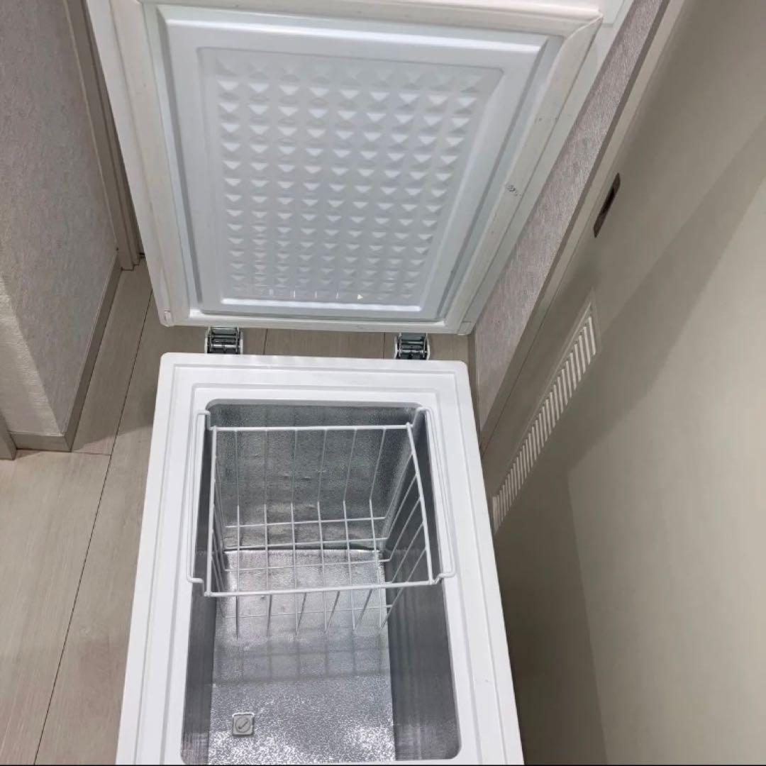 [美品] ALLEGIA 家庭用ノンフロン冷凍庫 AR-BD66 2022年製