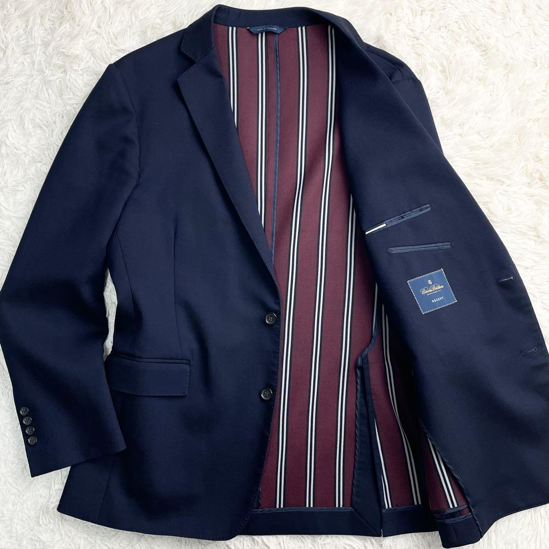 美品 XLサイズ ブルックスブラザーズ マルゾット REGENT ジャケット 紺