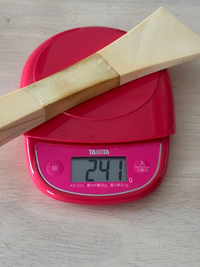 義太夫三味線 ハギ撥