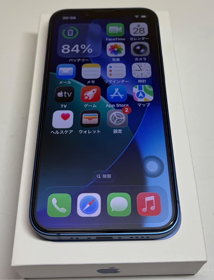 スマートフォン本体 Apple iPhone13 mini 128GB Blue